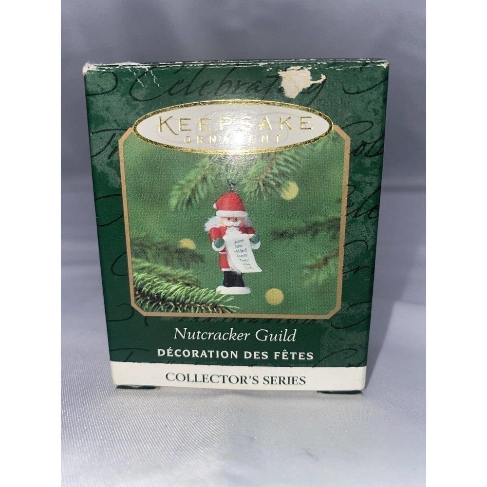 HALLMARK Keepsake Ornament 2000 #7 Of The Nutcracker Guild